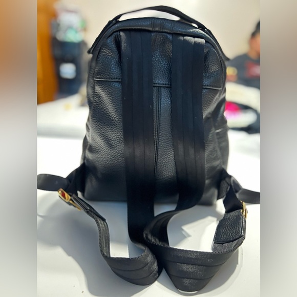Marc Jacobs Varsity Mini Black Leather Backpack - Picture 5 of 5